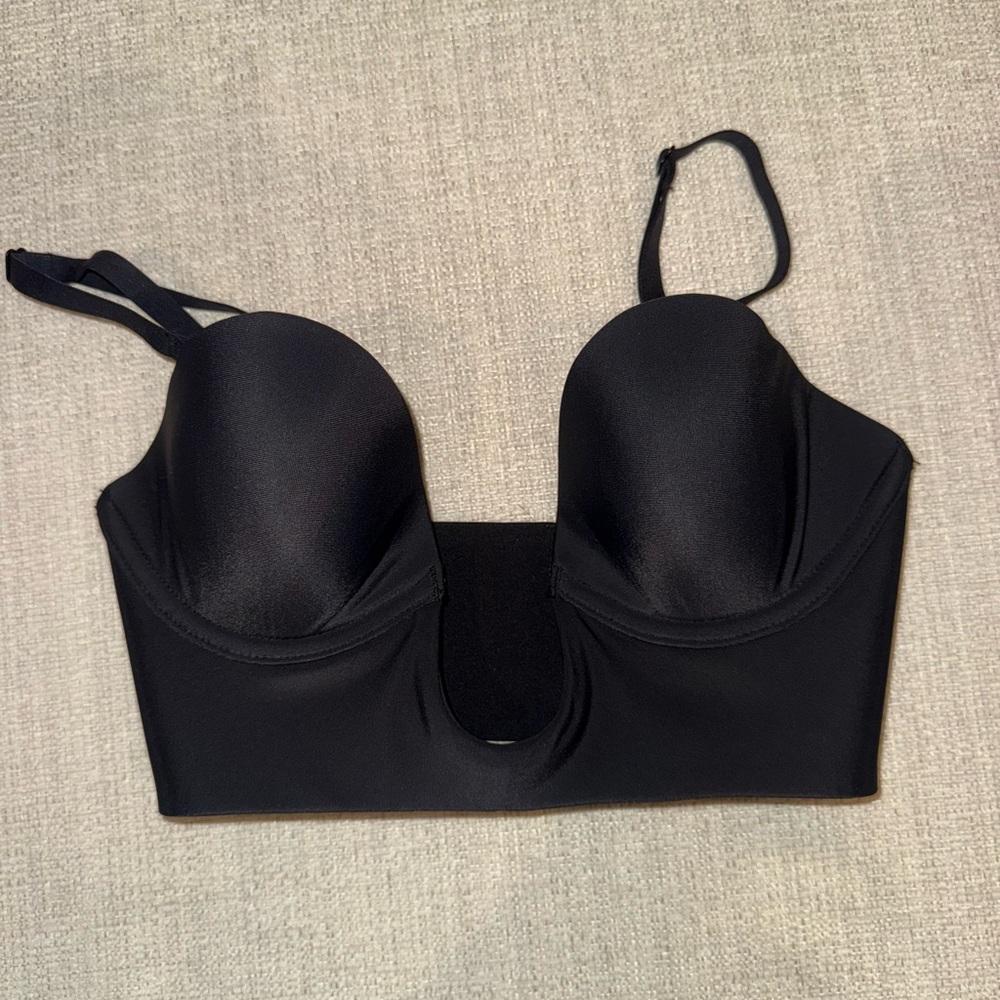 SKIMS Deep Plunge Sleepwear Bra